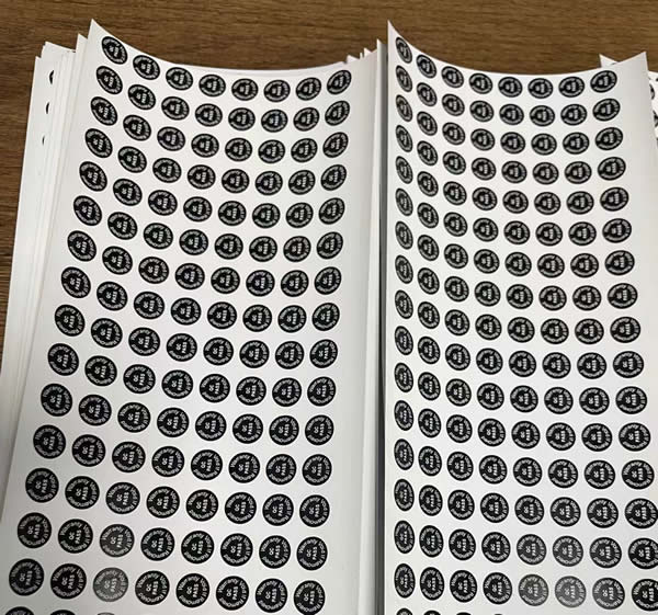 易碎标签
